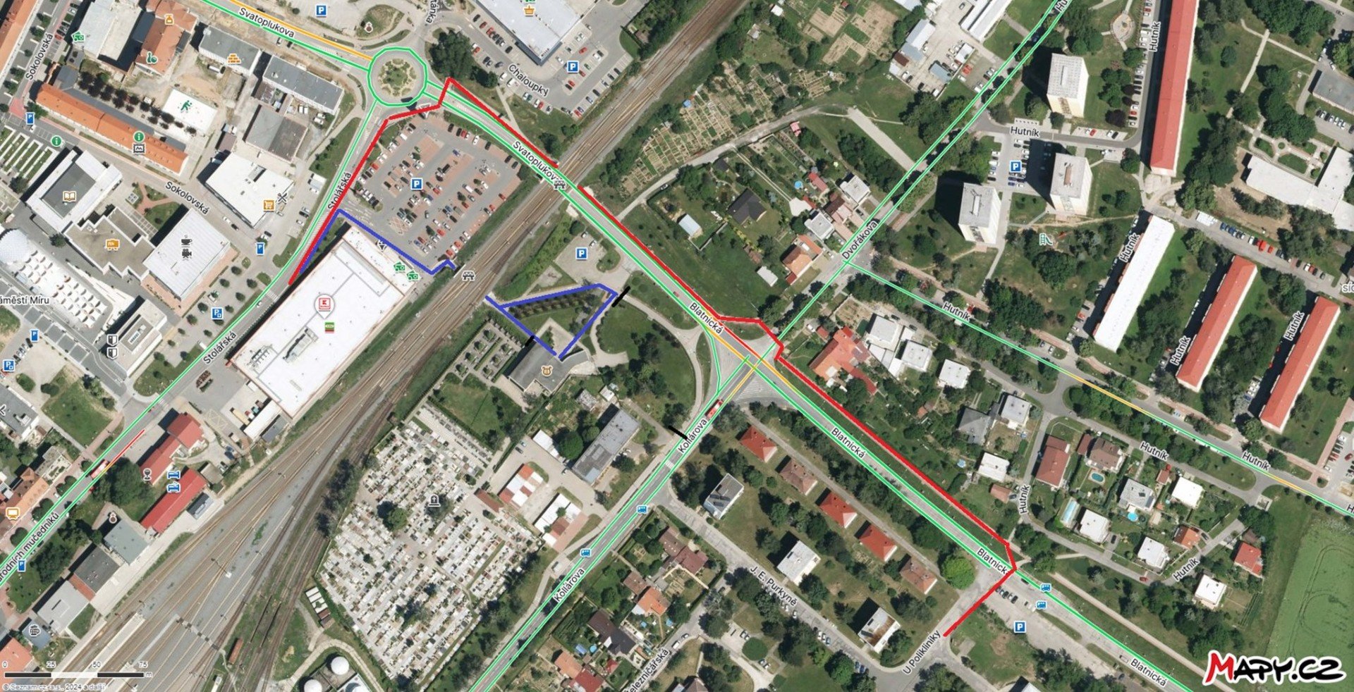 Důležitá informace pro žáky a rodiče - dopravní omezení ve Veselí nad Moravou