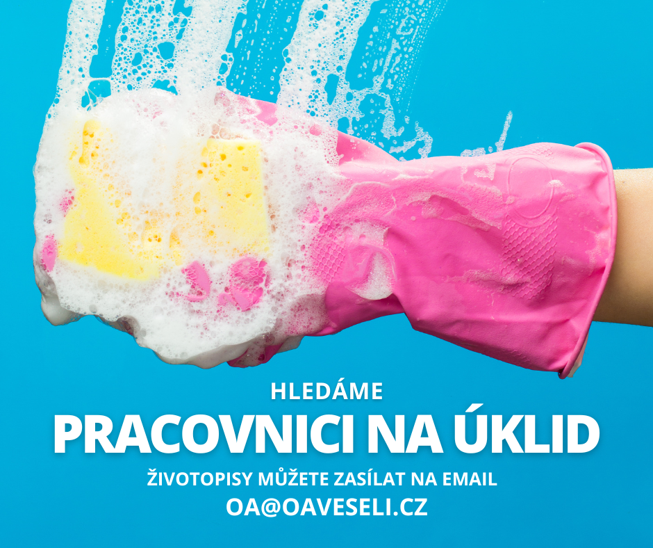 Nabídka zaměstnání - pracovník/ice na úklid